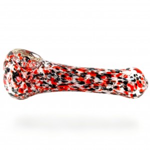 4.5" ColorCraft Frit Art Spoon Hand Pipe - 2ct [DH04]